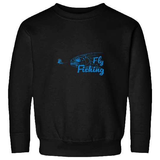 Fishing Fun Fly Fishing Dry Flies Rainbow Trout Sweatshirts