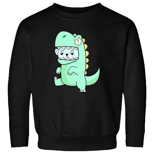 Dinosaur Pet Halloween Dinosaur Spooky Scary Holidays Graphic 8 Sweatshirts
