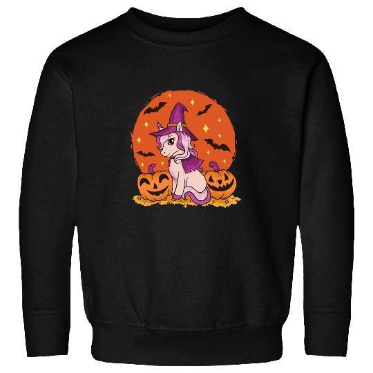 Unicorn Pet Halloween s For Women Pink Unicorn Pumpkin Cute Costume Sweatshirts