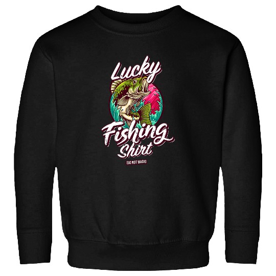 Fishing Fun Good luck when fishing and catching fish fishermen at Christmas 10 Sweatshirts