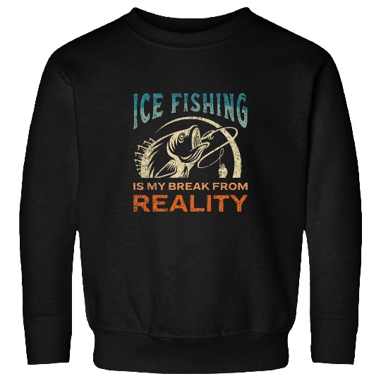Fishing Fun Fly Fishing Trout Salmon Casting Reel Rod Line fly fisher 3 Sweatshirts