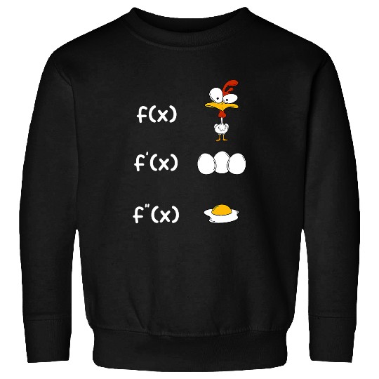 Chicken Pet Discharge function math teacher fried egg drain Sweatshirts