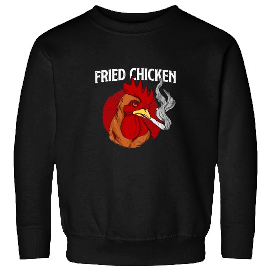 Chicken Pet Fried Chicken Gangster Chickens Farm Owner Farmysard Farmer Sweatshirts