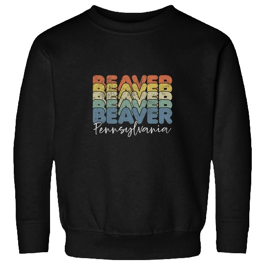 Beaver Pet Pennsylvania vintages Retro 15009 Pride Sweatshirts