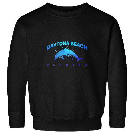 Dolphin Pet Gift Daytona Beach Florida Dolphin Lover Spring Break Vacation Sweatshirts