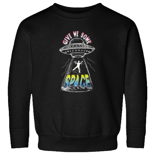 Aliens UFO Flying Saucer Invasion 1950s Sience Fiction Abduction 23 Sweatshirts