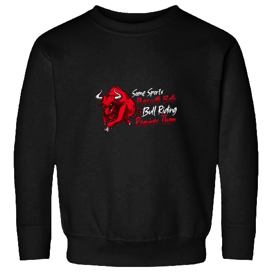 Cow Pet Rodeo Bull Riding Livestock Show Farmer Cattle Cow 01 Sweatshirts
