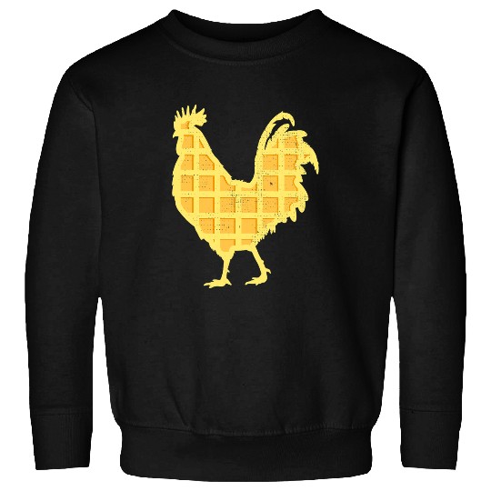 Chicken Pet Inspired Waffle Chicken Waffle Delicious Waffles Sweatshirts