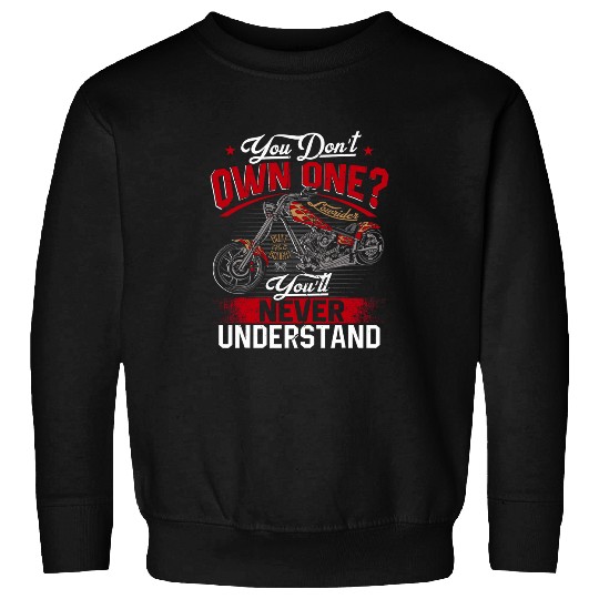 Lowrider Motorcycle Chicano Mexican Latina Rider Biker Sweatshirts