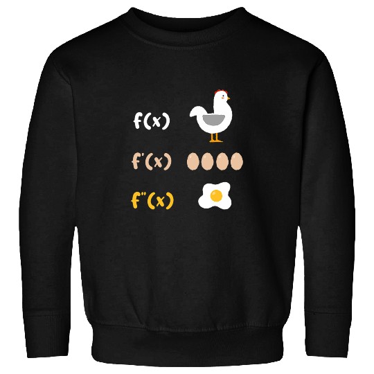 Chicken Pet Discharge function math teacher fried egg drain 0 Sweatshirts