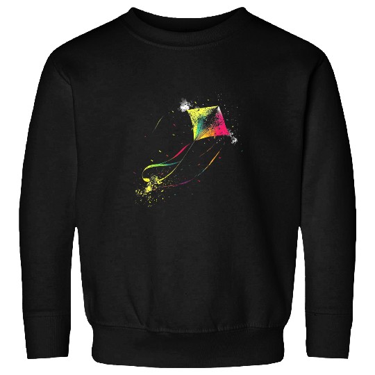Dragon Pet Flying Dragon Delta Kite Splash Art Kite Flying Wind 11 Sweatshirts