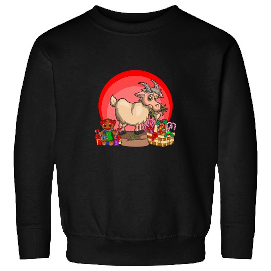 Goats Pet Merry Xmas Farmer Christmas Farm Animal Lover Cute Sweatshirts