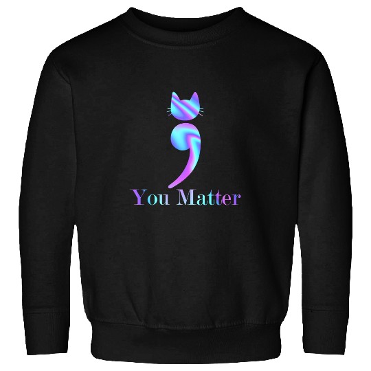 suicides Prevention 988 Ribbon You Matter suicides Prevention Awareness Sweatshirts