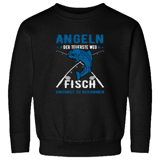 Fishing Fun Rod with Trout Fishing Sweatshirts