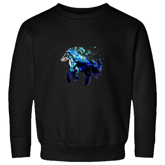 Horse Pet Galaxy horse animal print design Sweatshirts