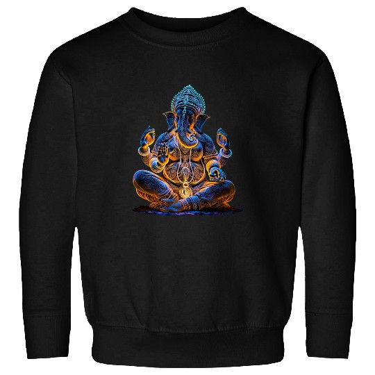 Elephant Mammal Ganesh Elephant Hindu Yoga Spiritual Meditation 7 Sweatshirts