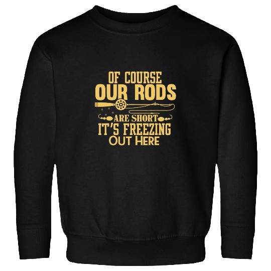 Fishing Fun s For Men Fishermen Fishing Rod Hook Fish 8 Sweatshirts