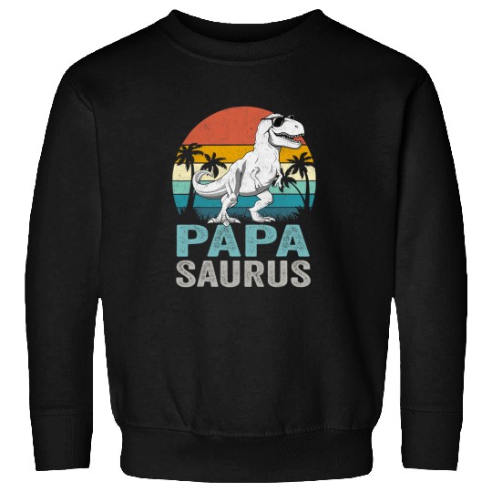 Dinosaur Pet Papasaurus T rexs Dinosaur Papa Saurus Family Matching1 Sweatshirts
