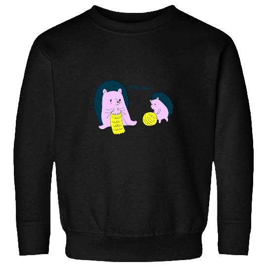 Hedgehog Pet knitting wool hobby knitter crochet Sweatshirts