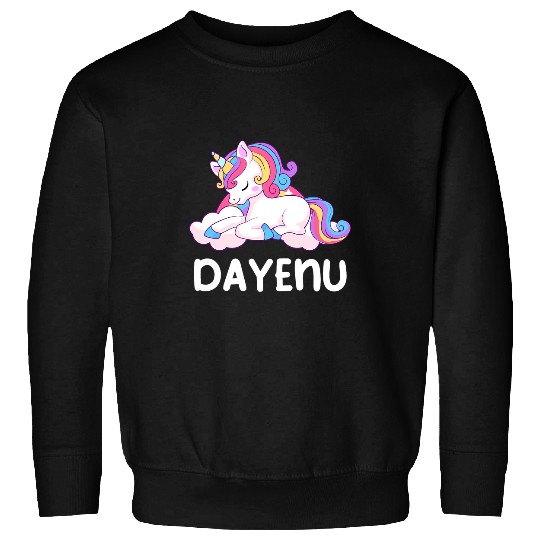 Unicorn Pet Dayenu Passover Kids Boys Girls Women Sweatshirts