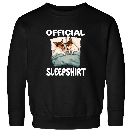 Rat Terrier Pet Dog Official Sleep Pajamas Nightgown Sweatshirts