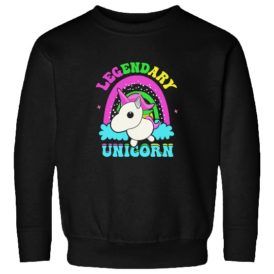 Unicorn Pet The Legendary Unicorn Adopt Me Gaming Illustration Sweatshirts