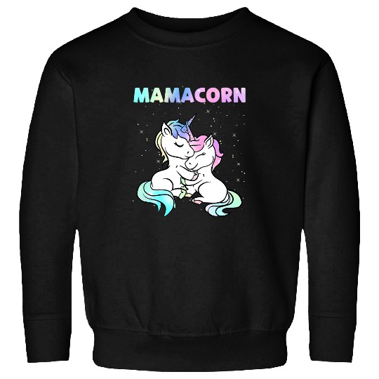 Unicorn Pet Mamacorn Mother Daughter Son Unicorn Lover Mothers Day Sweatshirts