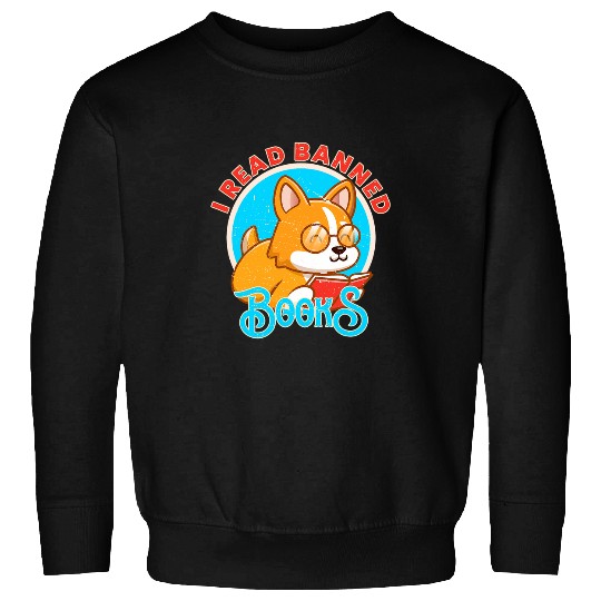 Book Fun I Read Banned Books Funny Bookworm Reading Literature 03 Sweatshirts