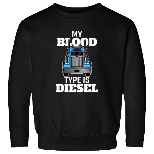 Truck Fun Funny 18 Wheeler Truck Driver Trailer Trucker 6 Sweatshirts