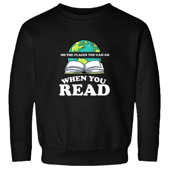 Book Fun Earth Go Sweatshirts
