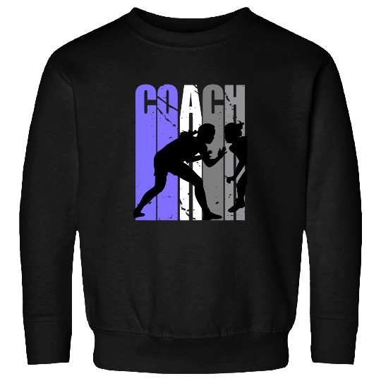 Sport Wrestling Lilac Purple Wrestling Coachs Wrestling Instructor Defence Sweatshirts