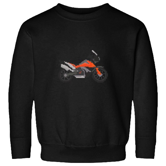 Pixel Art 2Motorcycle Adventure Sweatshirts