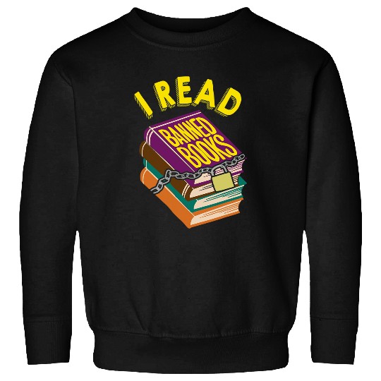 Book Fun I Read Banned Books Librarian Apparel Sweatshirts