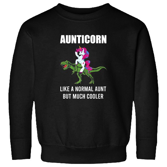 Unicorn Pet Funny Aunt Unicorn Aunticorn  Aunt Sweatshirts