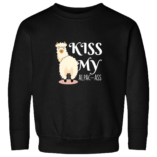 Llama Pet Funny kisss My Alpacass Sweatshirts