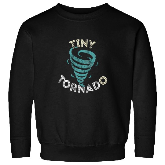 Funny Kids Future Storm Chasing Meteorologist Tiny Tornado Sweatshirts
