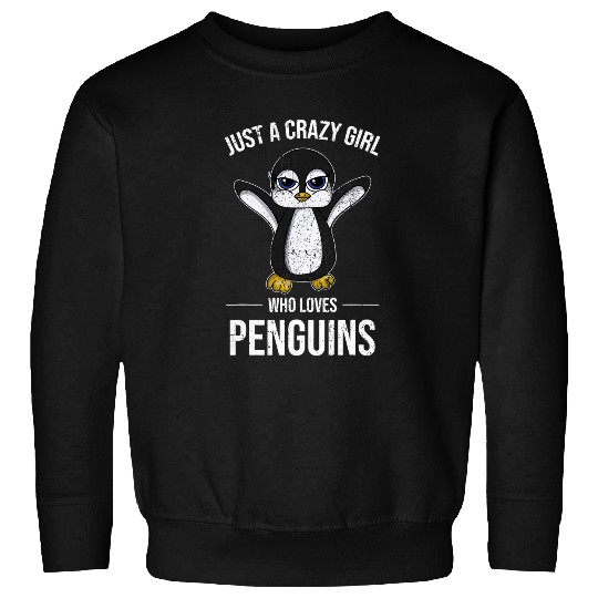 Penguin Pet Antarctica Animal Penguin Lover Girls Women Cute Sweatshirts