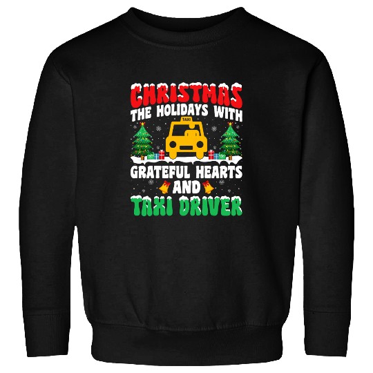 Taxi Driver xmass 2Christmas Holidays with Taxi Driver Sweatshirts