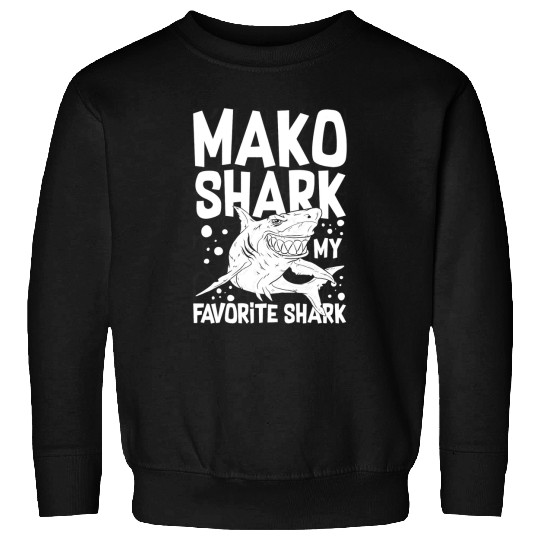Shark Pet Mako Shark Animal Tooth Funny Ocean 22 Sweatshirts