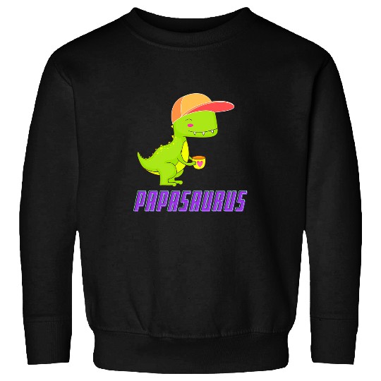 Dinosaur Pet Papasaurus T rexs Dinosaur Funny Fathers Day Sweatshirts