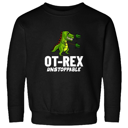 Dinosaur Pet Mental Health Warrior OT rexs Occupational Therapy Assistant Mental Health Sweatshirts