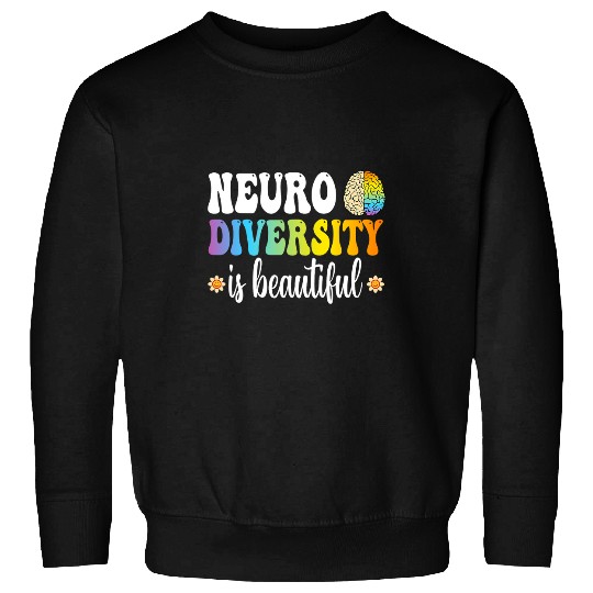 Autism Puzzle Neurodiversity Is Beautiful Autism Awareness Month Sweatshirts