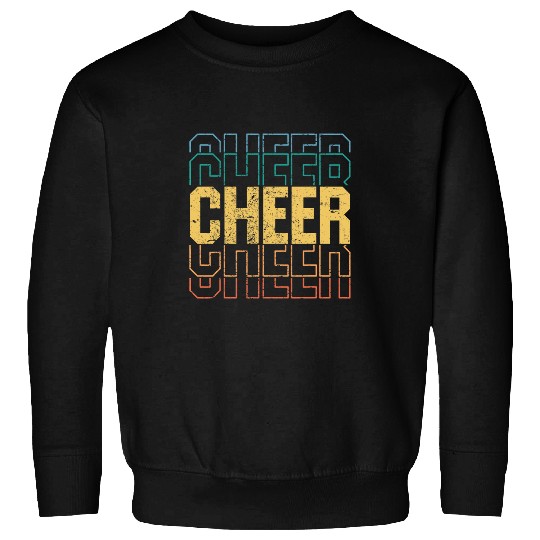 Cheer vintages Cheerleading Coach Sweatshirts