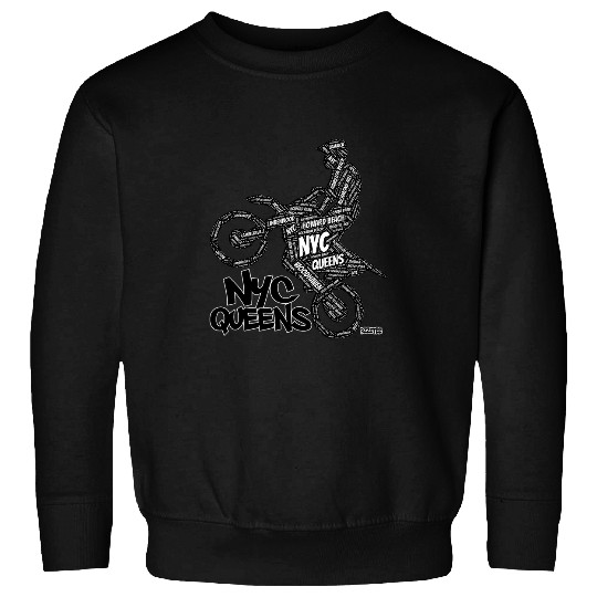 Dirt bike motorcycle bike life Queens New York City NY Sweatshirts