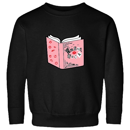 Book Fun Mean Girls Burn Book Side View Sweatshirts
