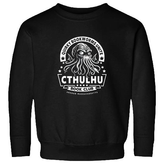 Book Fun Cthulhu Book Club Sweatshirts