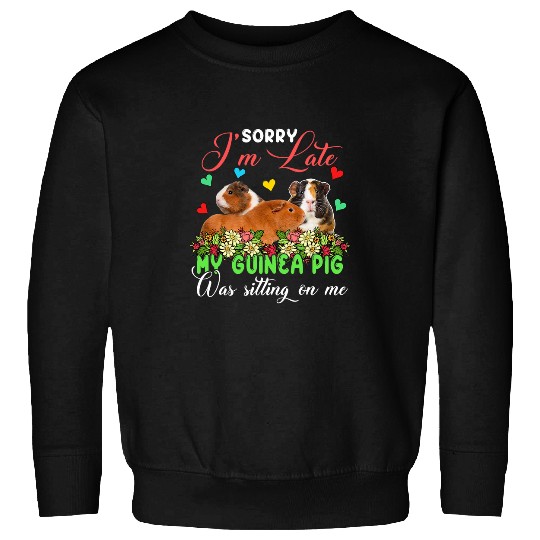 Guinea Pig Pet Im Late Guinea Pig Was Sitting On Me Group Rodents Sweatshirts