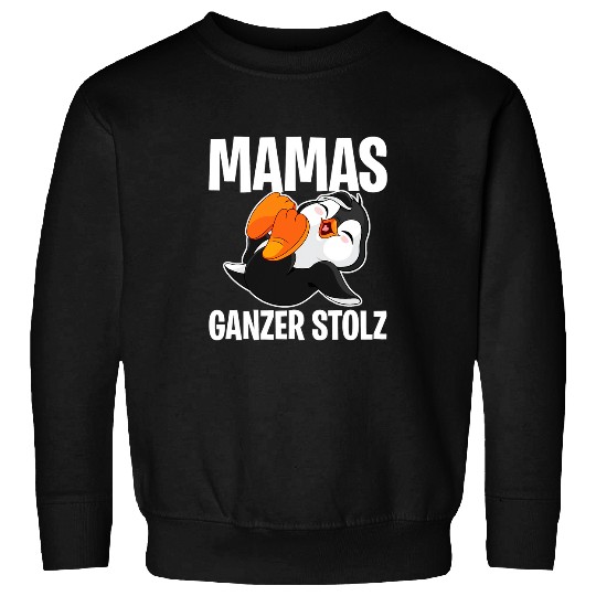 Penguin Pet baby and the mother is proud Sweatshirts