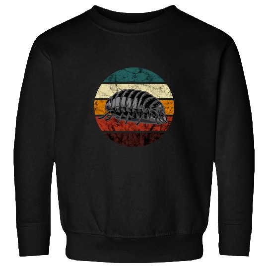 vintages Entomologist Retro Pill Bug Lovers Isopod Sweatshirts