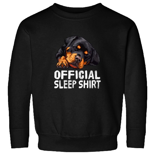 Rottweiler Pet Official Sleep Sweatshirts